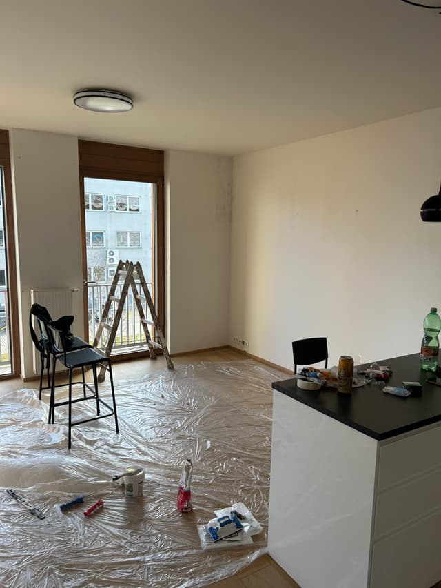 Praha 12 - Belárie - realizace od malíře pokojů David Telvak & maliriprofi.cz